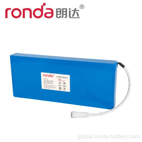  Replacement batteries for solar lights Solar Street Light IFR18650 12.8V LiFePO4 Battery Supplier